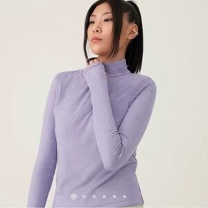 NWT Allbirds Natural Run‎ Mid Layer in Purple Hush